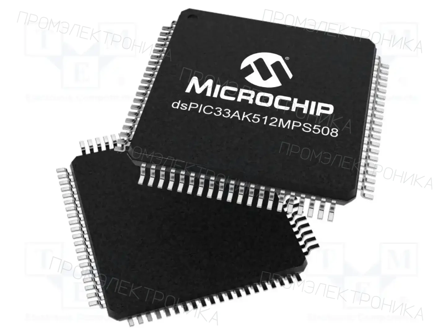 Microchip Technology DSPIC33AK512MPS508-I/PT — Линейка dsPIC 16-bit