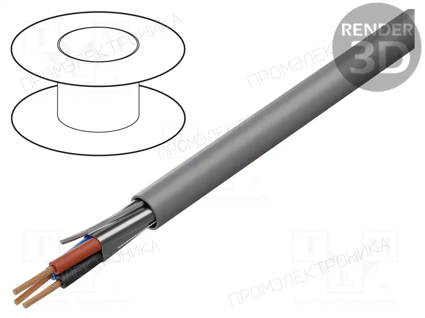 BELDEN 1121A 0101000 — Провода многожильные экранированные
