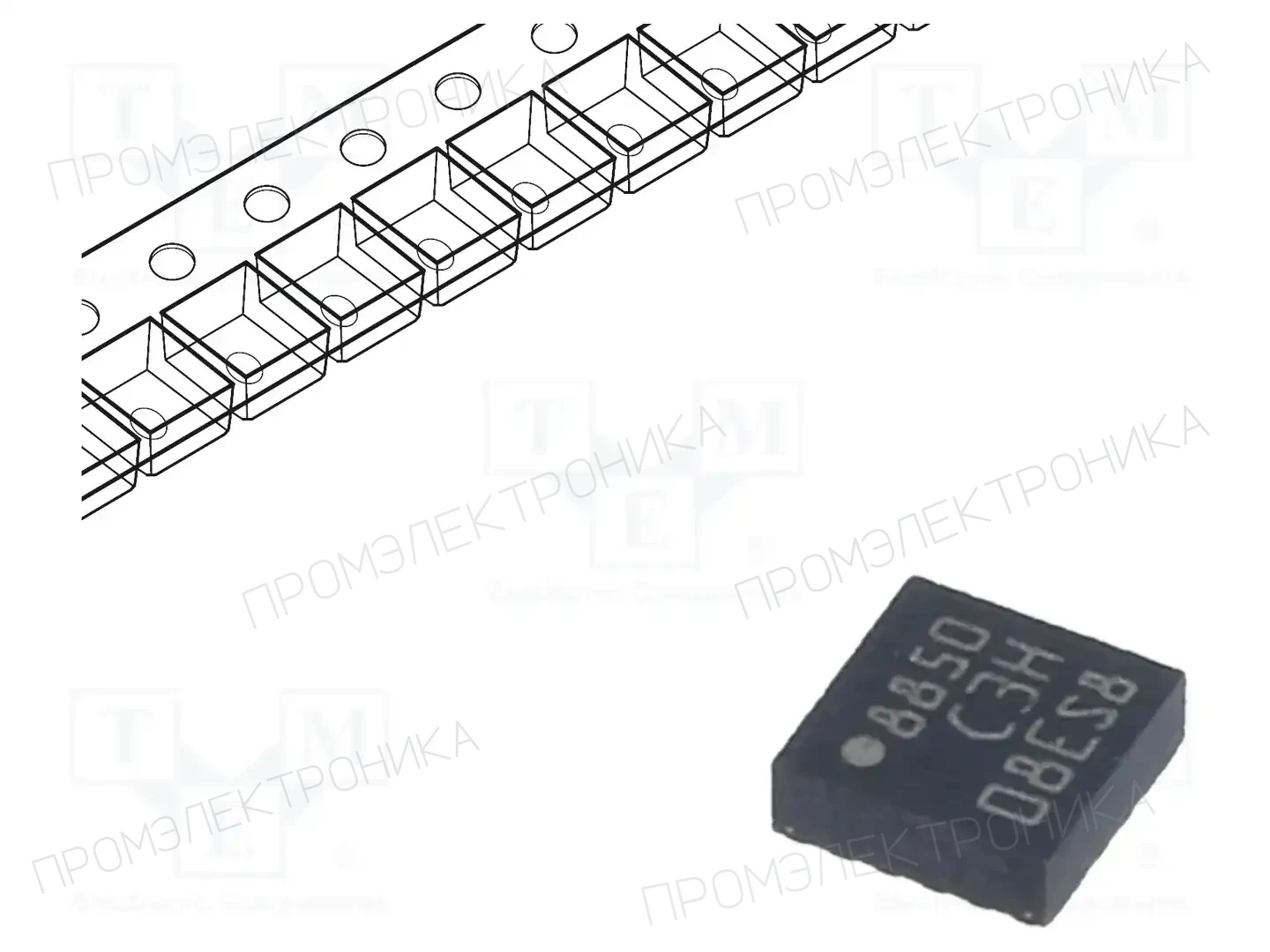 STMicroelectronics LIS3DHTR — Датчики магнит. поля резистивные