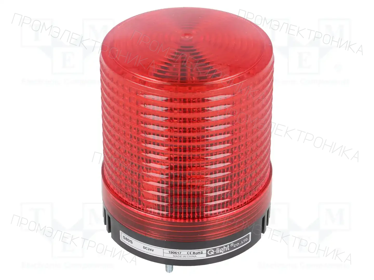 QLIGHT S80S-24-R — Сигнализаторы световые