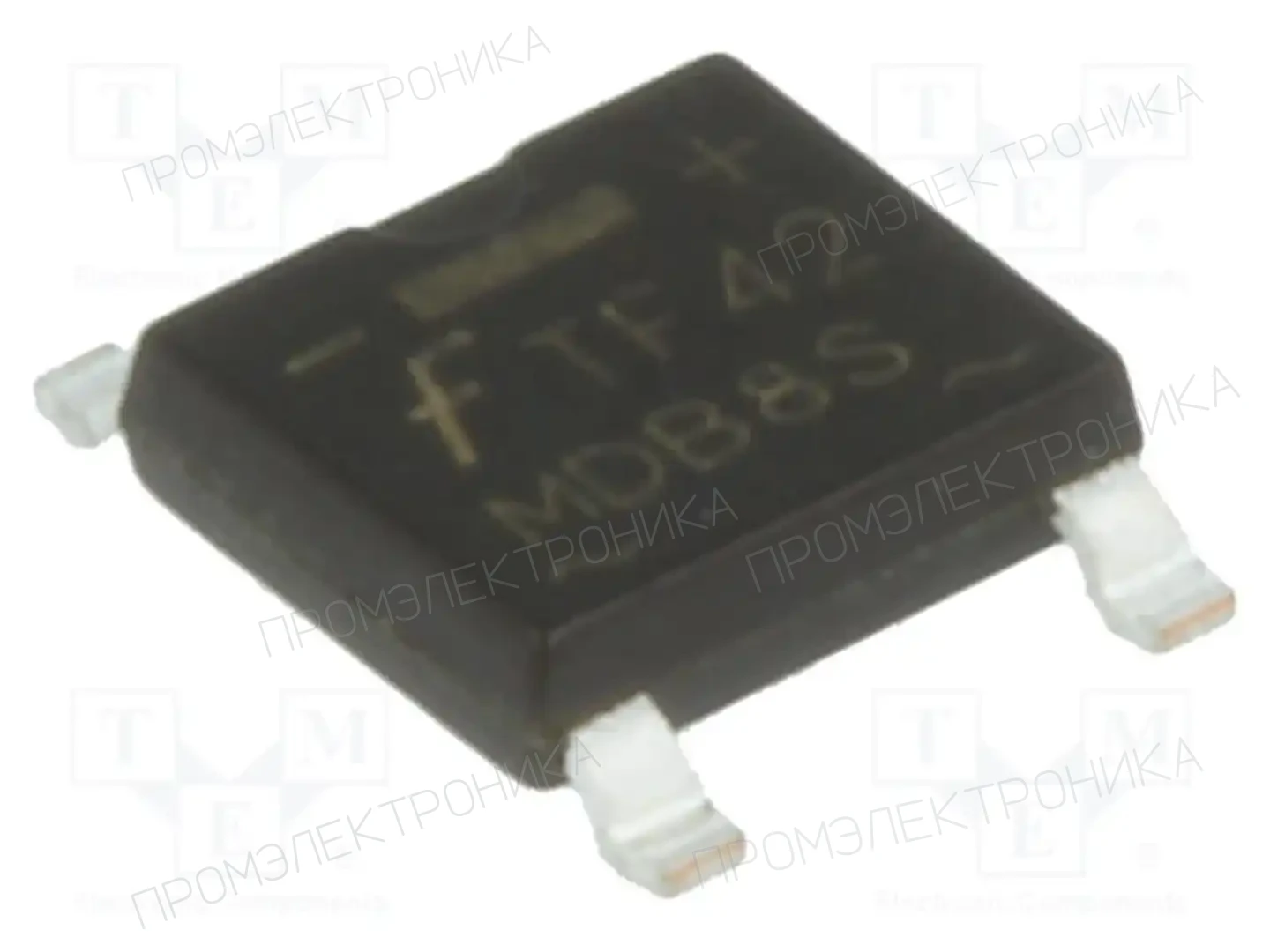 onsemi MDB6S — Однофазные мосты диодные SMD/THT