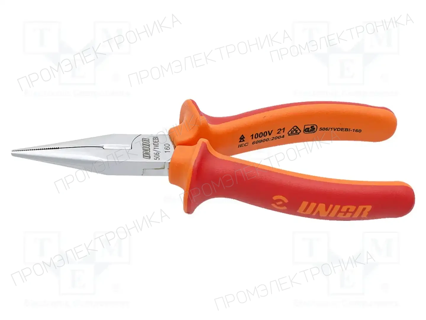 UNIOR 610435 — Клещи-кусачки плоские и полукруглые