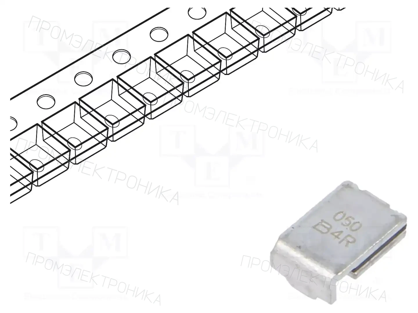 BOURNS MF-SM050-2 — Предохранители полимерные SMD