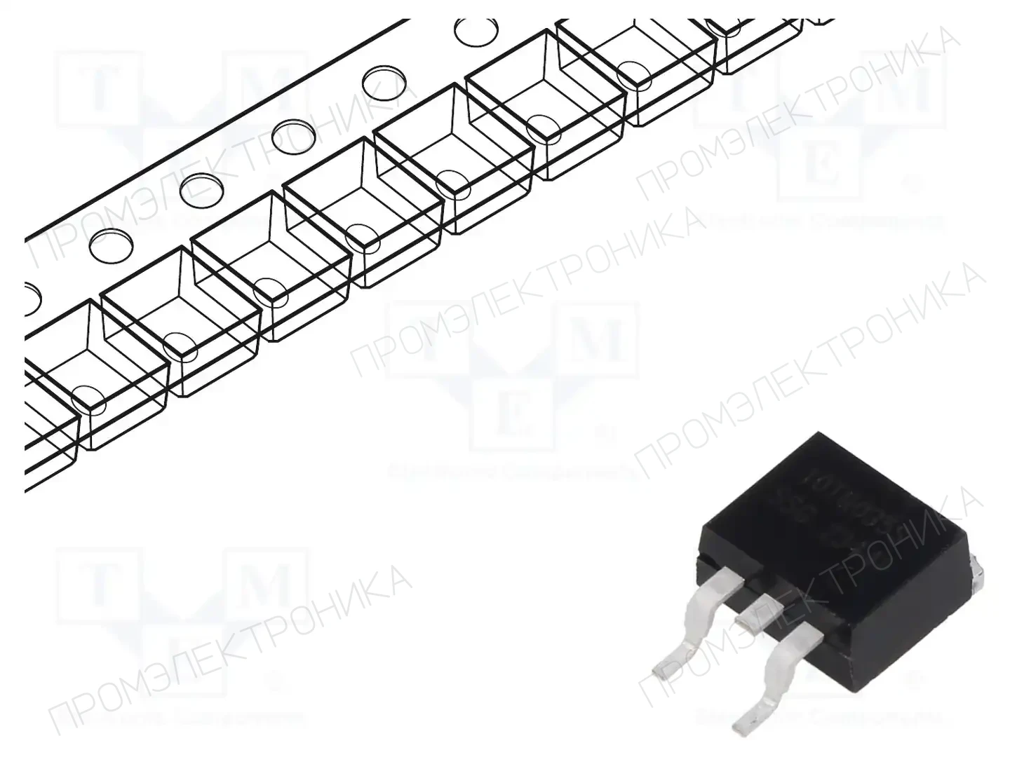 SMC DIODE SOLUTIONS 10TQ035STR — Диоды Шотки SMD