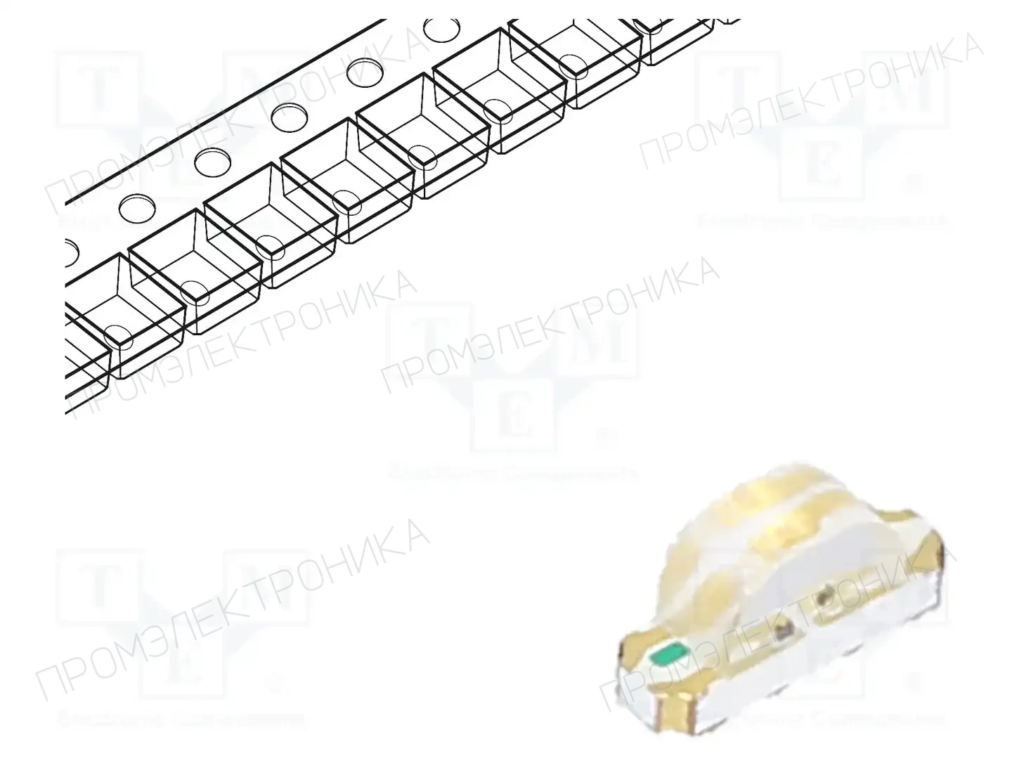 REFOND RF-W2S118TS-A51 — Светодиоды SMD цветные