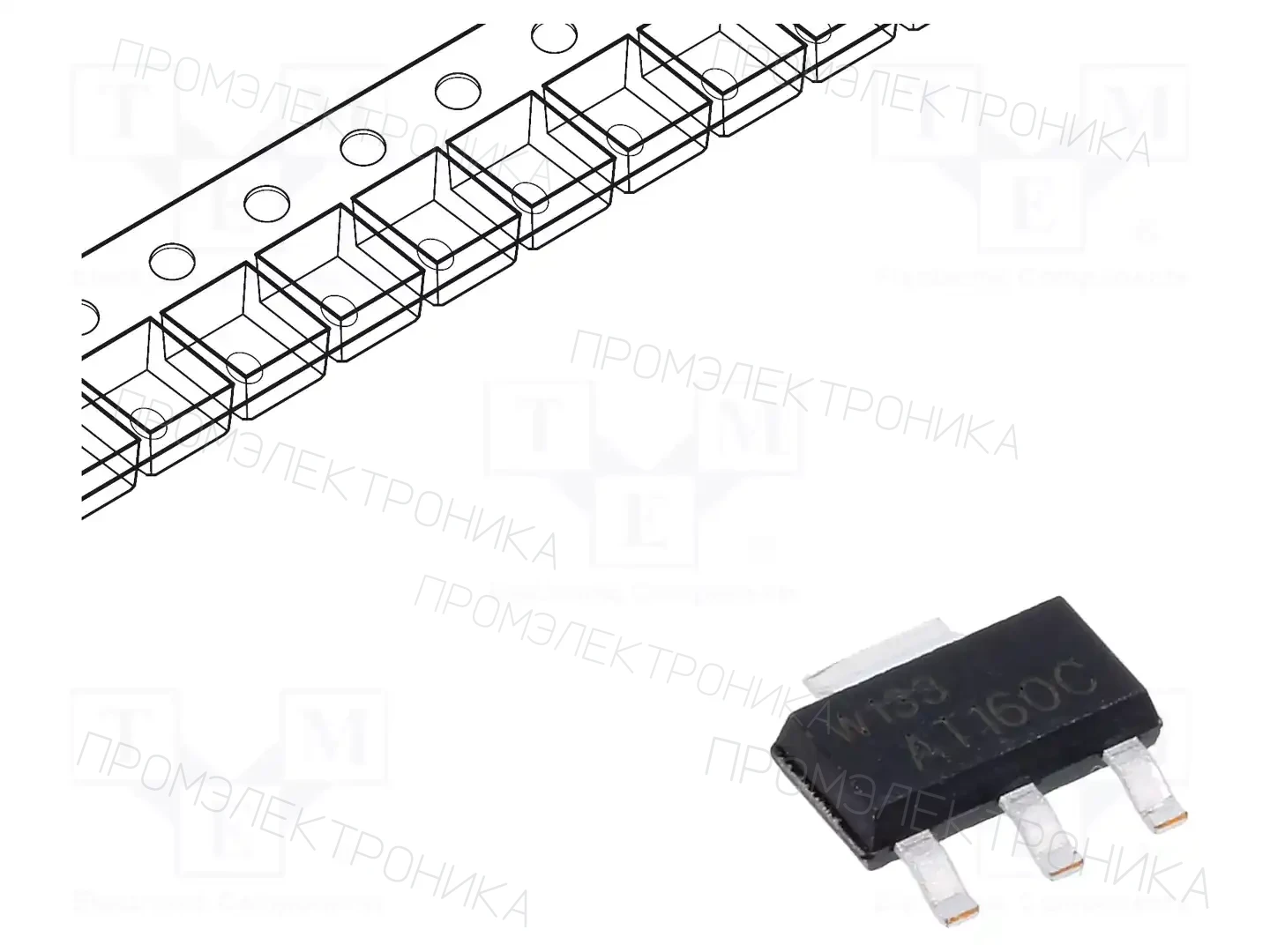 NEXPERIA BAT160C,115 — Диоды Шотки SMD