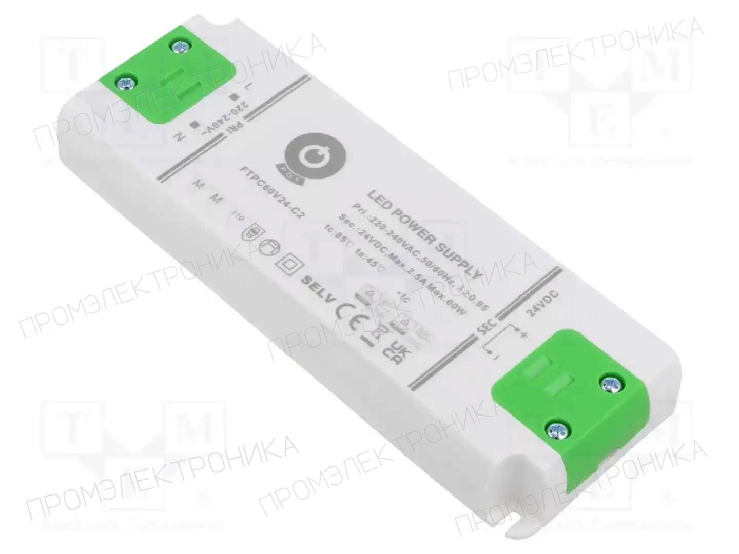POS FTPC60V24-C2 — Блоки питания для LED