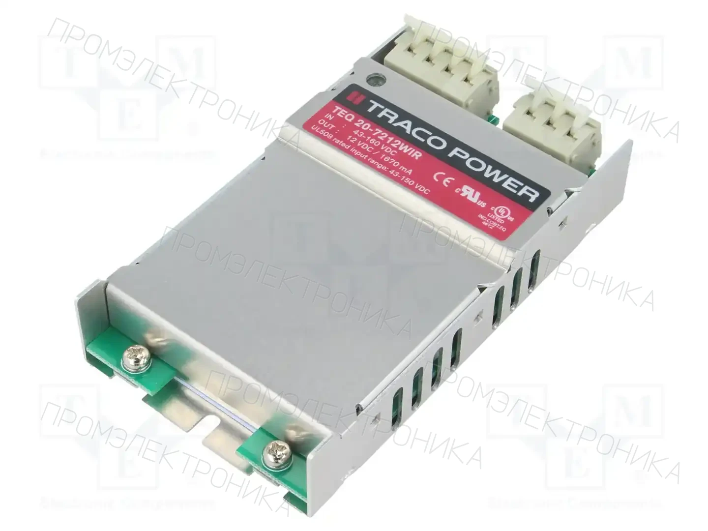 TRACO POWER TEQ 20-7212WIR — Преобразователи DC/DC