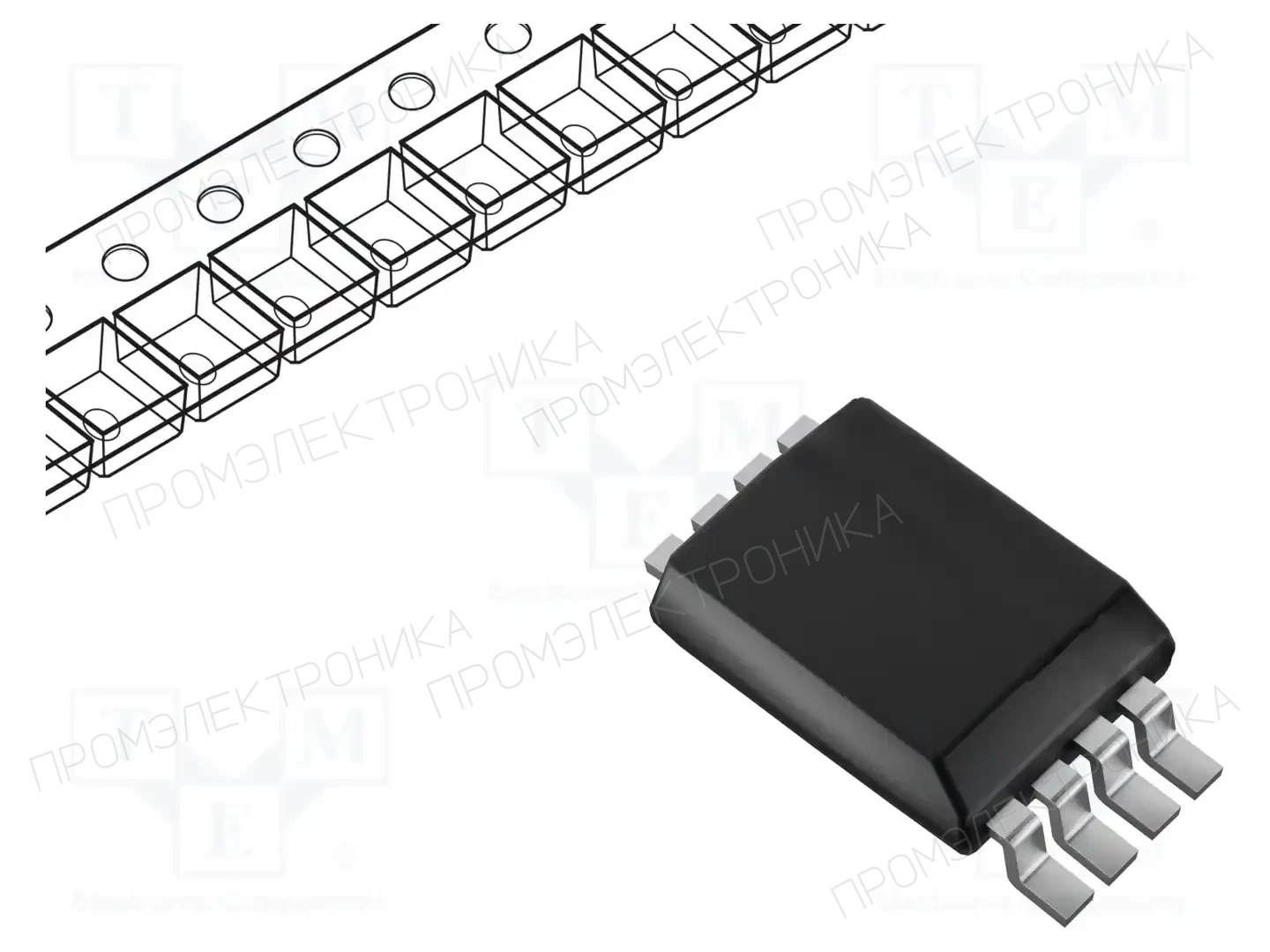 STMicroelectronics M95160-DFDW6TP — Памяти EEPROM последовательные