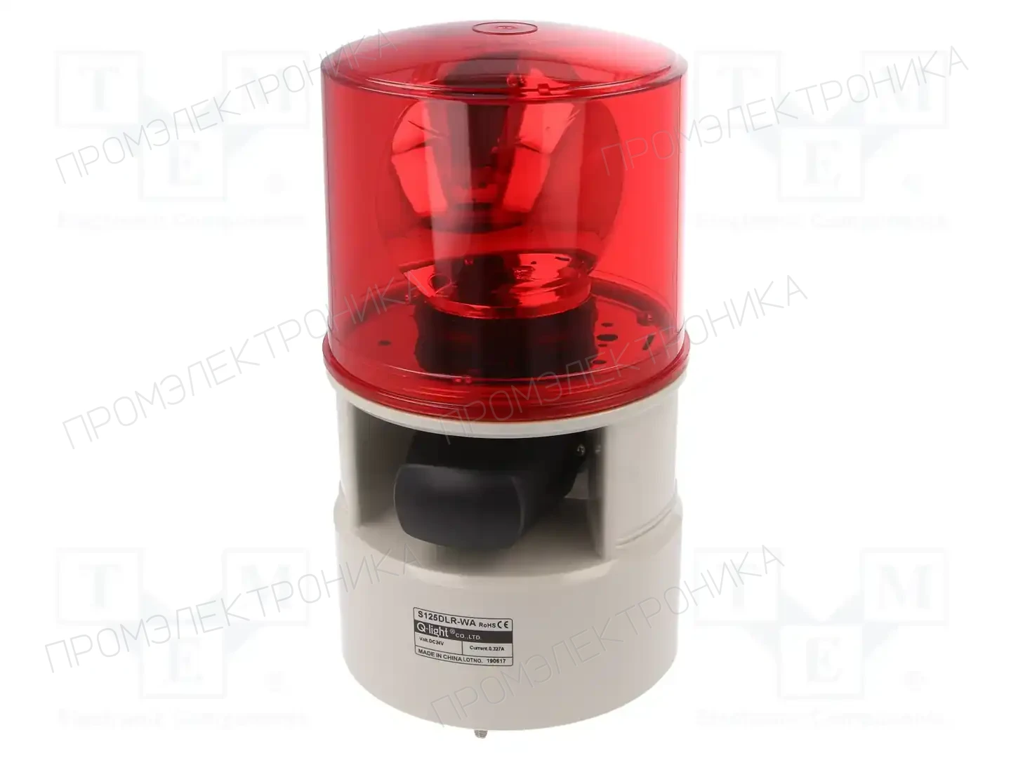 QLIGHT S125DLR-WA-24-R — Сигнализаторы светозвуковые