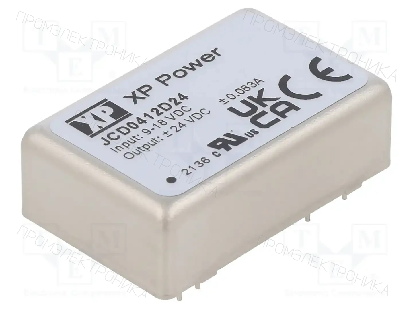 XP POWER JCD0412D24 — Преобразователи DC/DC