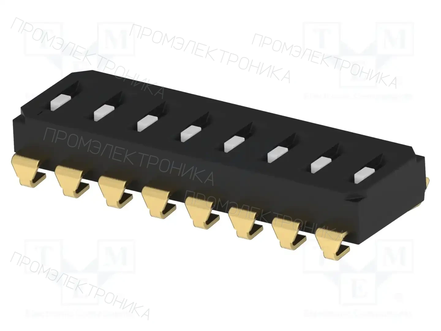 TE Connectivity EDS08SNRNTR04Q — Переключатели типа Dip-Switch