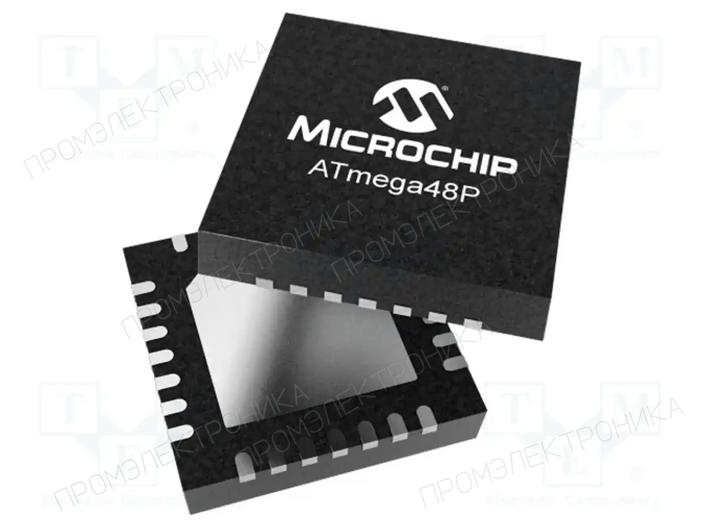 Microchip Technology ATMEGA48P-20MMUR — Линейка AVR 8-bit