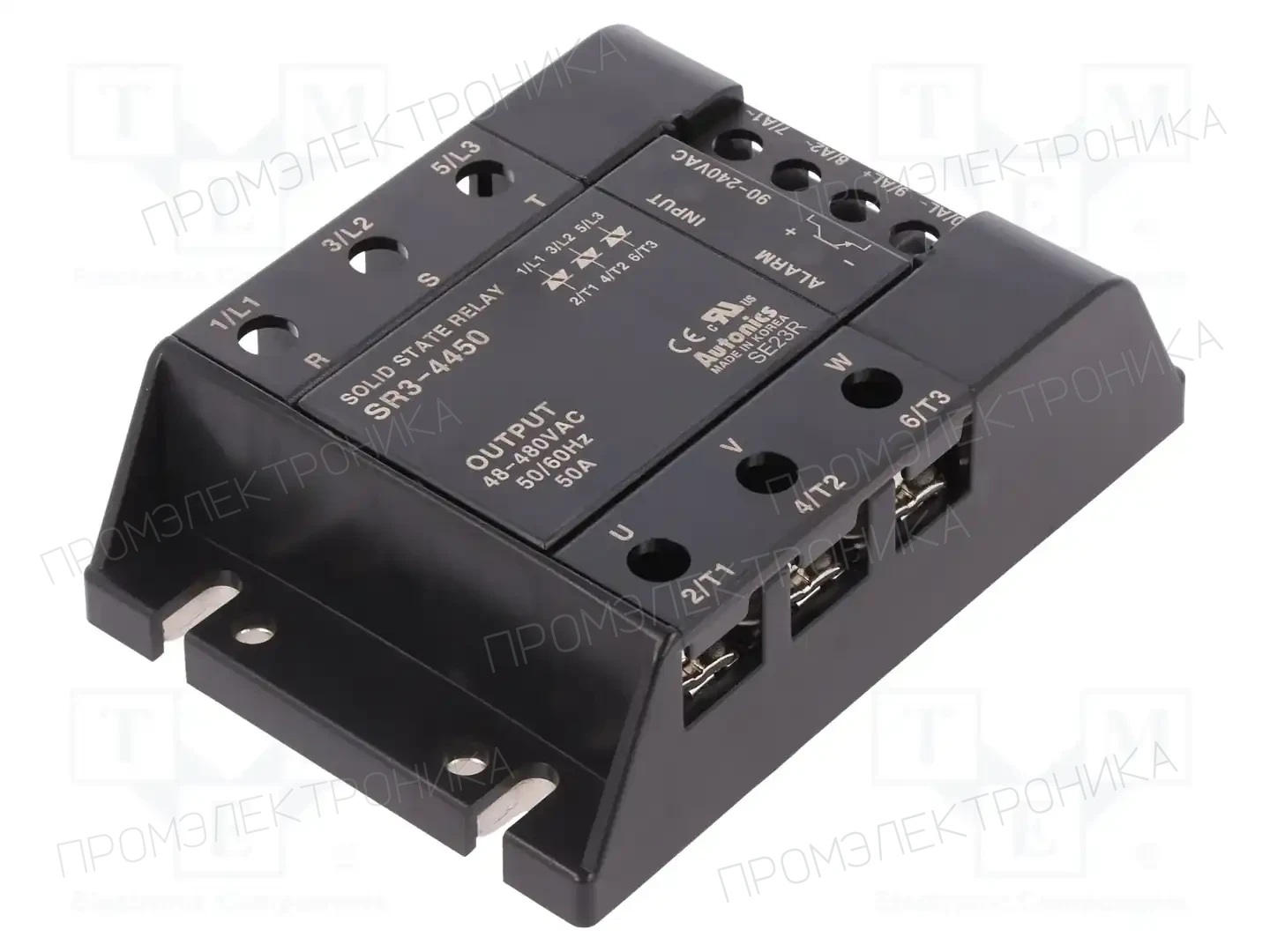 AUTONICS SR3-4450 — Реле SSR трехфазные