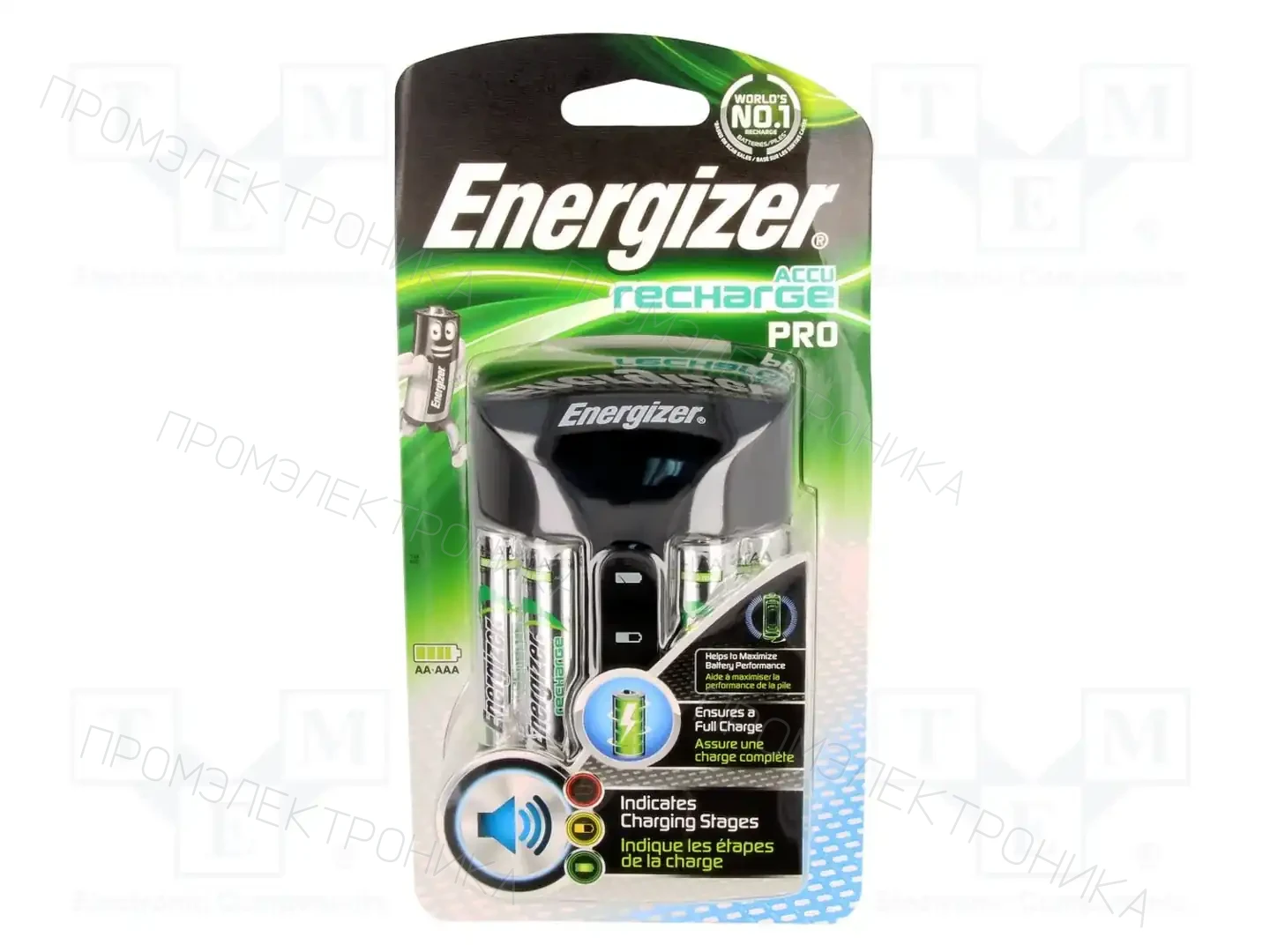 ENERGIZER CHPRO + 4XAA 2000MAH — Зарядные устройства