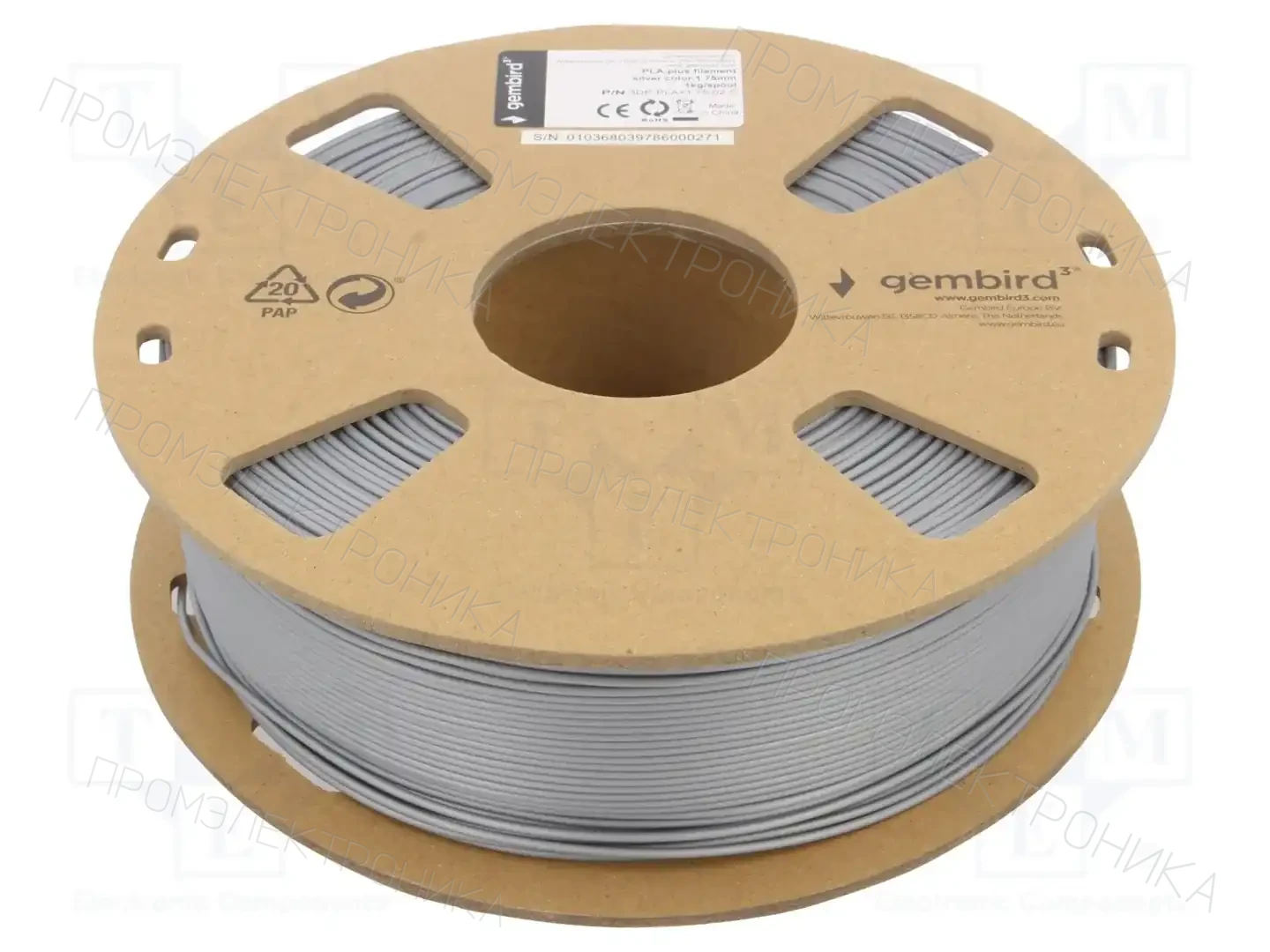 GEMBIRD 3DP-PLA+1.75-02-S — Принтеры 3D и аксессуары