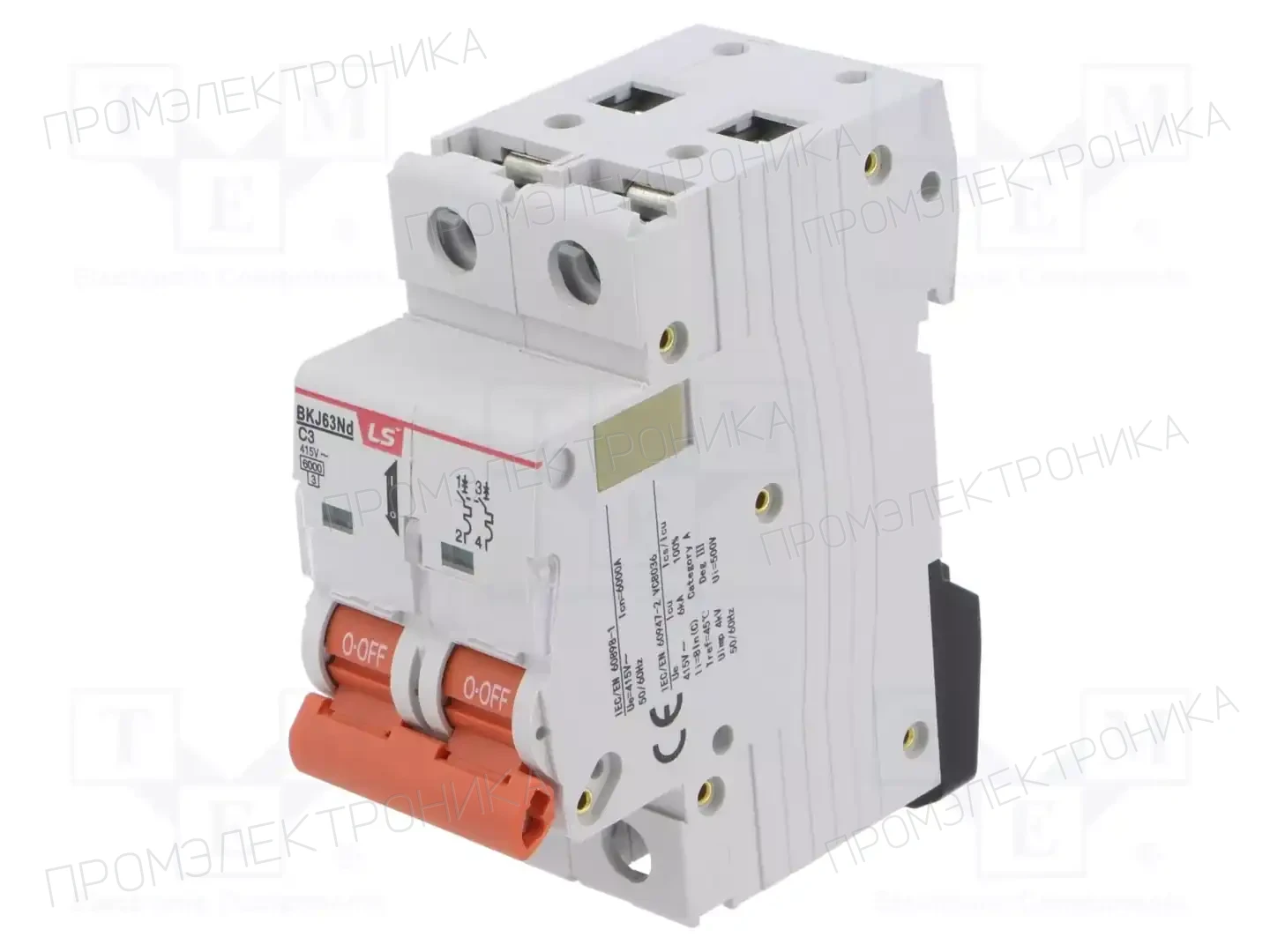 LS ELECTRIC BKJ63ND 2P C3 — Выключатели максимального тока