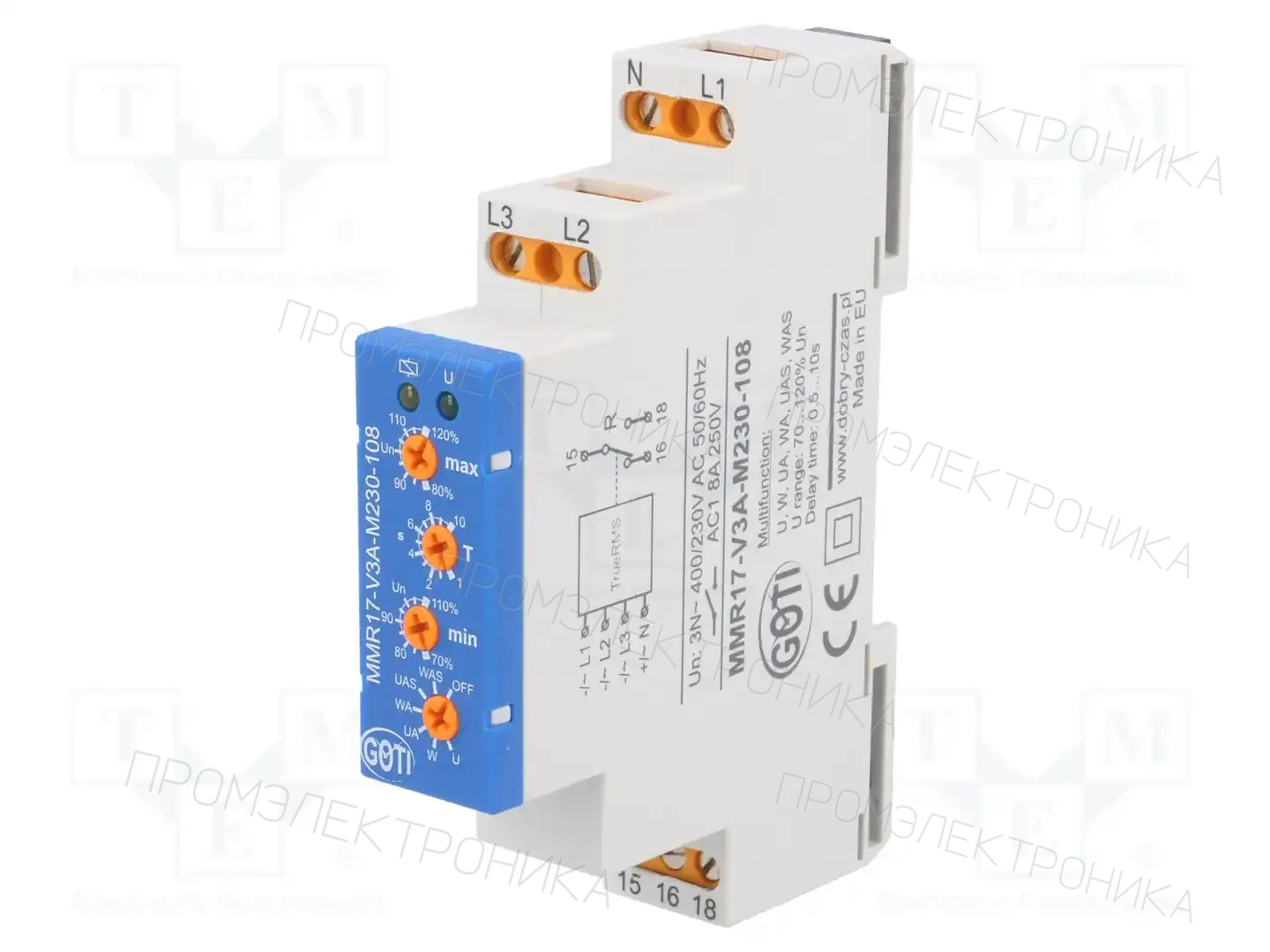 DOBRY CZAS MMR17-V3A-M230-108 — Контрольные реле