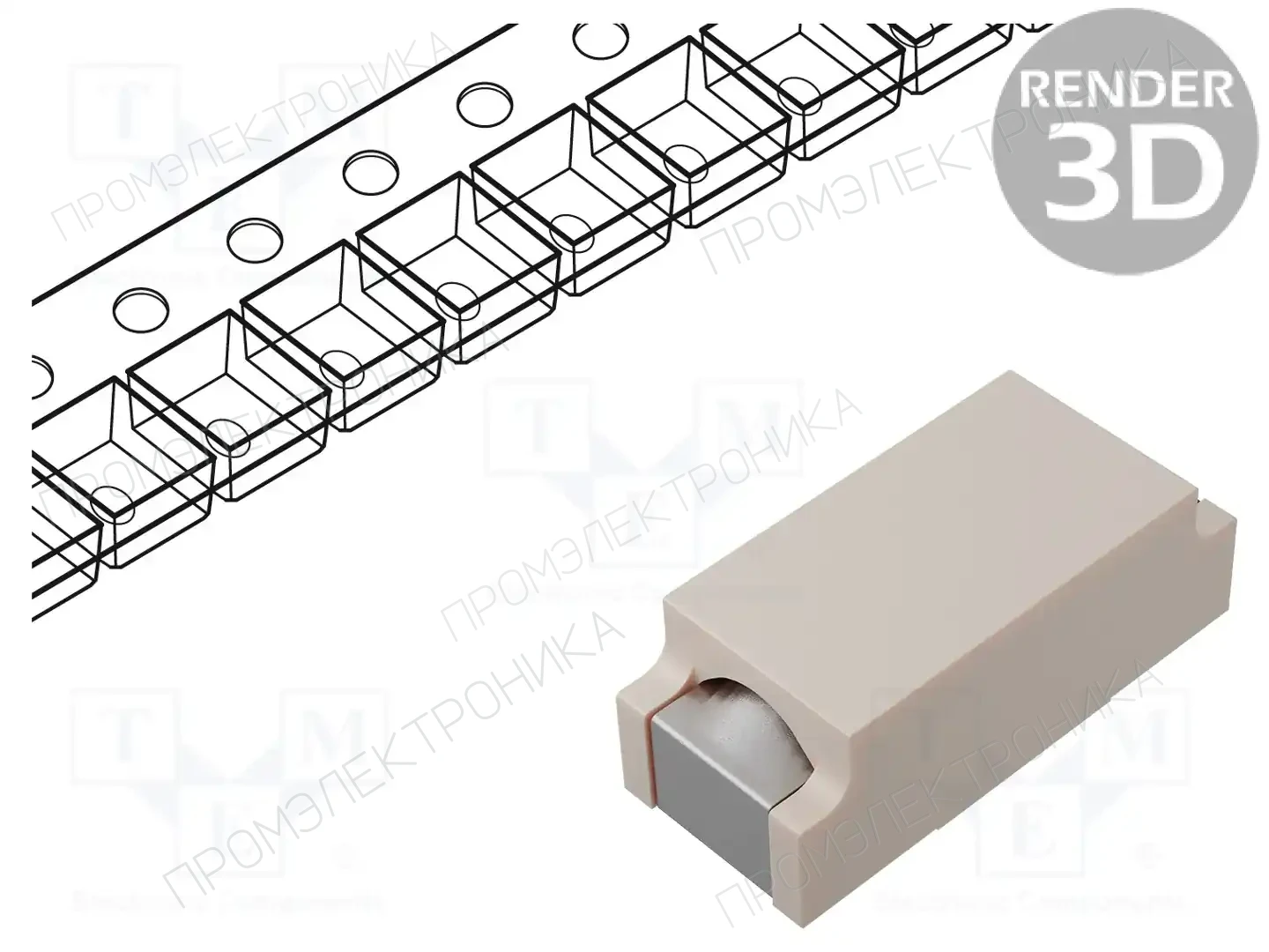 SCHURTER 3402.0003.22 — Предохранители SMD OMF быстродействующие