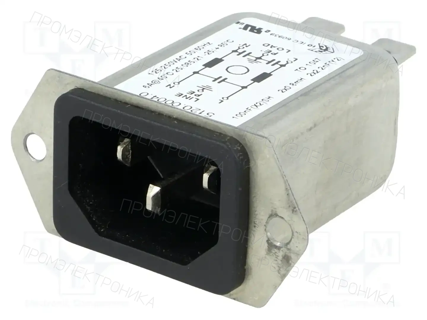SCHURTER 5120.0004.0 — Разъемы IEC 60320