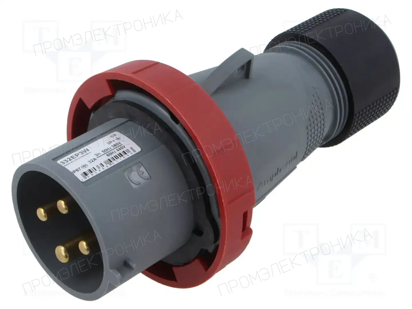 AMPHENOL 2CMA101100R1000 — Многофазные разъемы IEC 60309