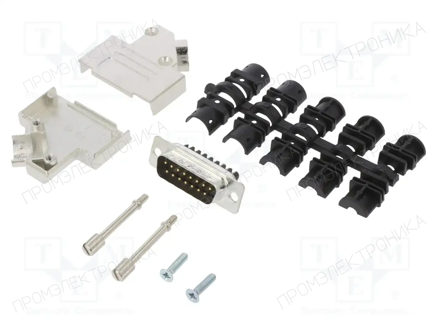 AMPHENOL COMMUNICATIONS SOLUTIONS L17D45ZK15+L717DA15PST — Комплектные штекеры D-Sub