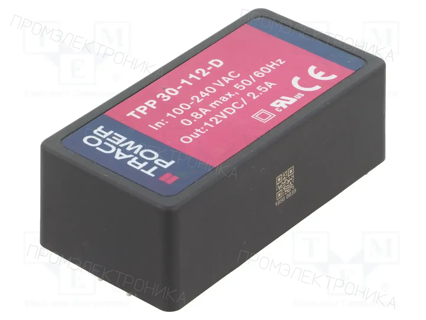 TRACO POWER TPP 30-112-D — Преобразователи AC/DC для PCB