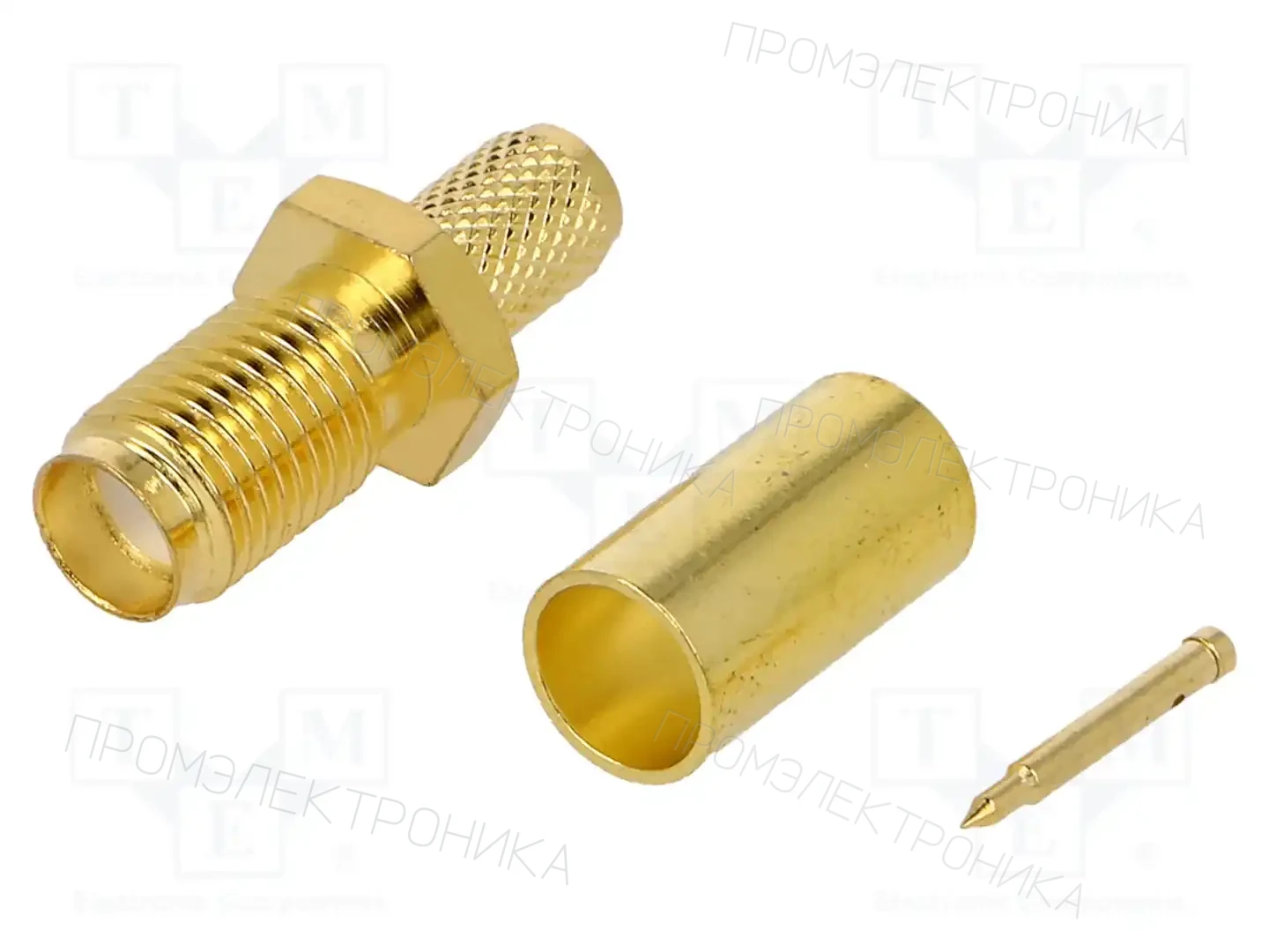 YIZN H3478A REVERSE GOLD ROHS — Разъeмы SMA, SMB, SMC