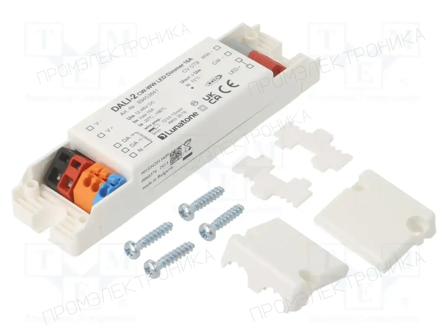 Lunatone DALI DT8 CW-WW PWM 16A — Блоки питания для LED