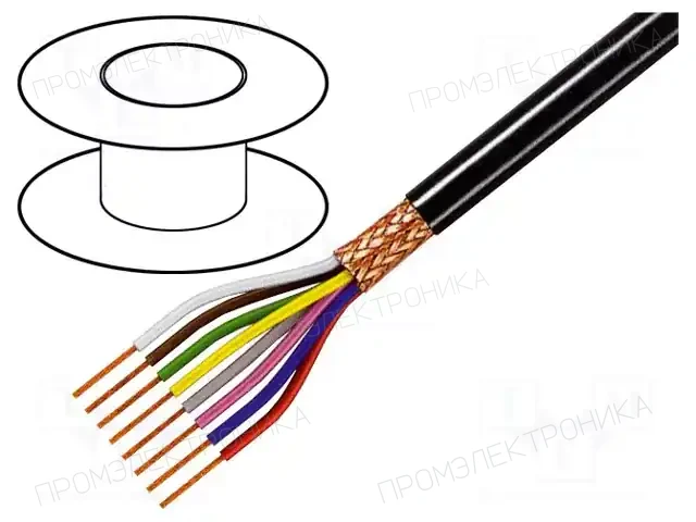 TASKER C8035 — Провода многожильные экранированные