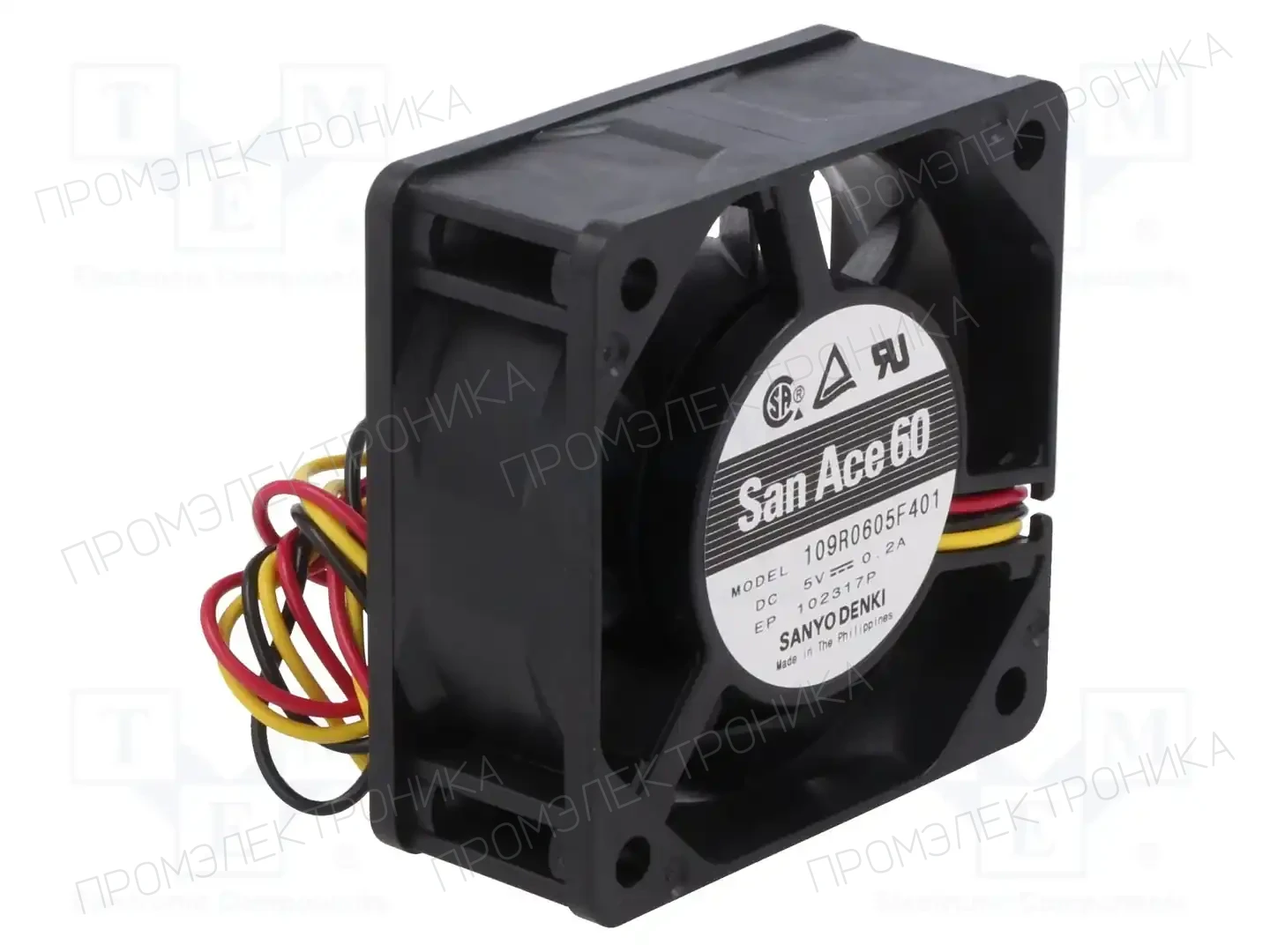SANYO DENKI 109R0605F401 — Вентиляторы DC 5V