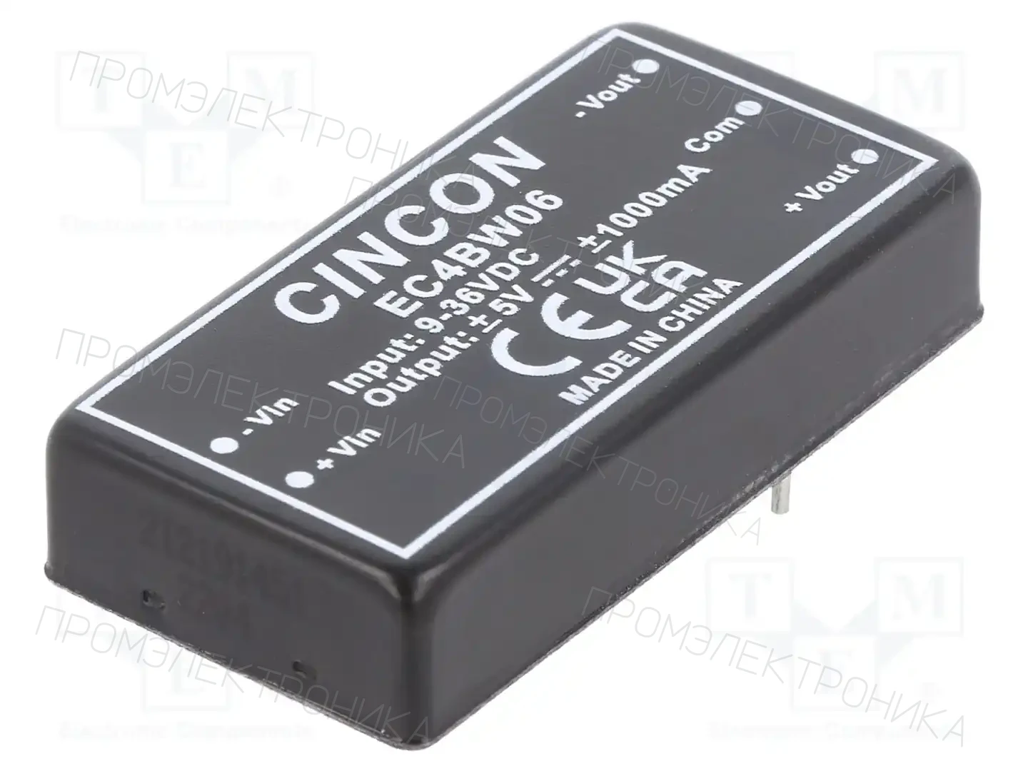 CINCON EC4BW06 — Преобразователи DC/DC