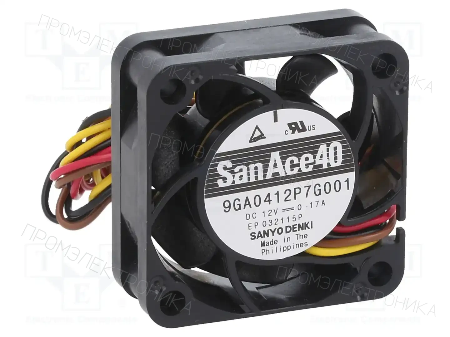 SANYO DENKI 9GA0412P7G001 — Вентиляторы DC 12V