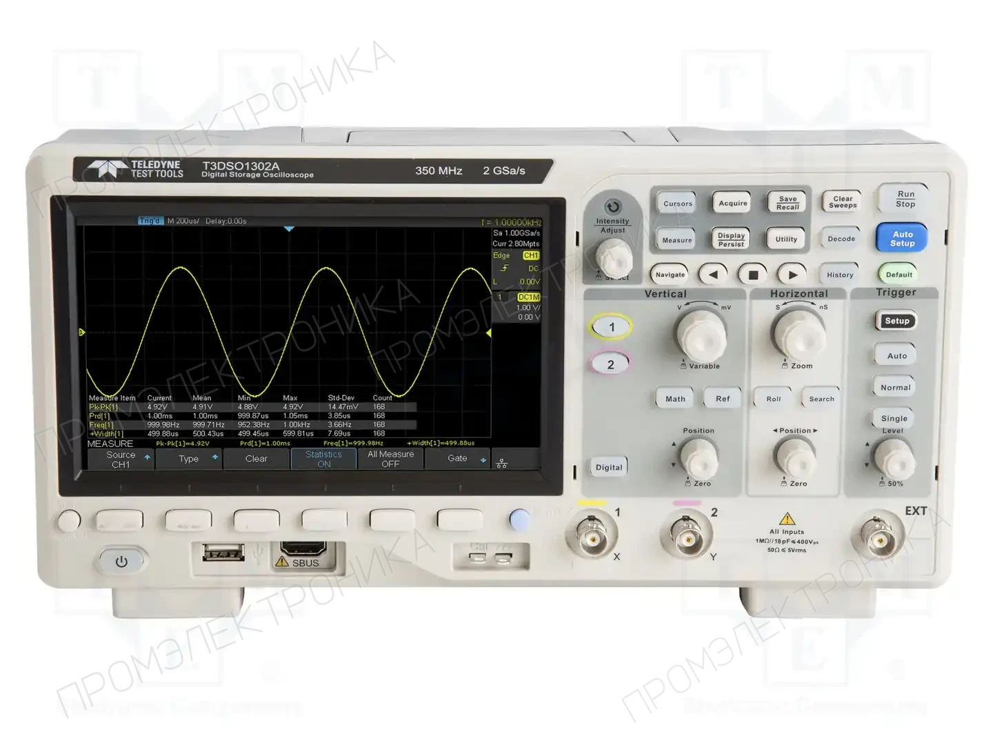 TELEDYNE LECROY T3DSO1302A — Осциллоскопы цифровые