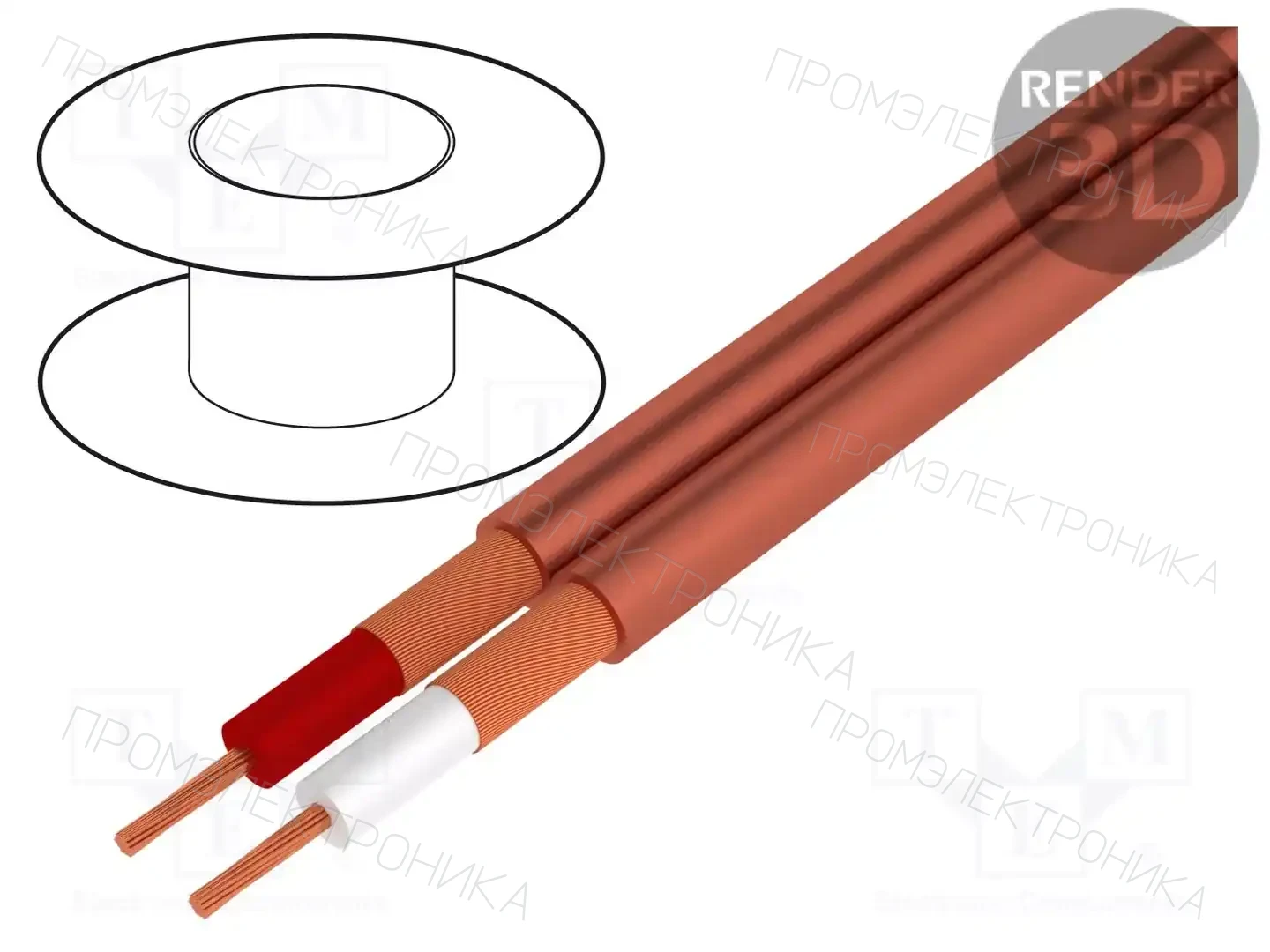TASKER C121 RED — Провода микрофонные
