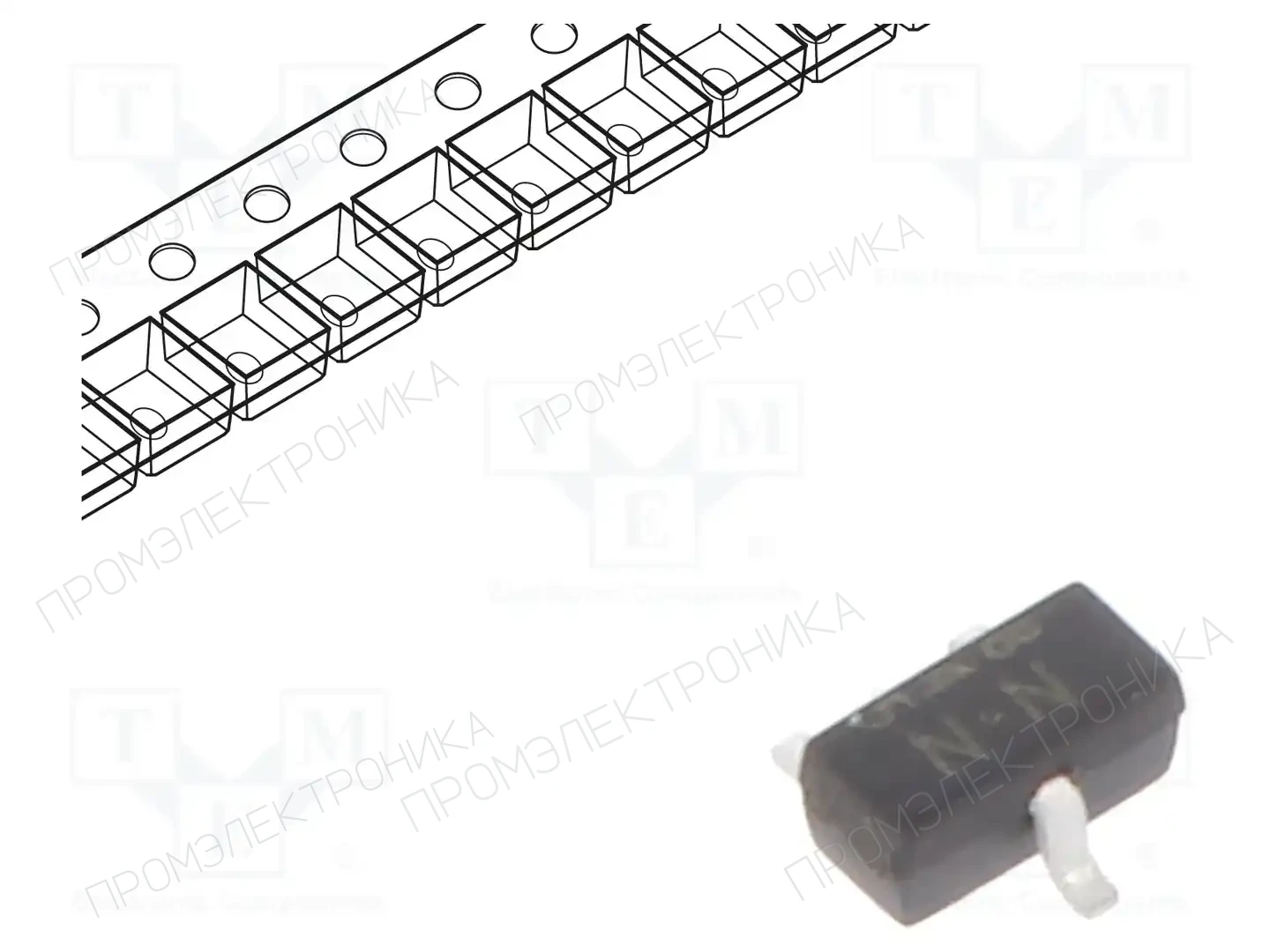 TOSHIBA SSM3K72KFS,LF(T — Транзисторы с каналом N SMD