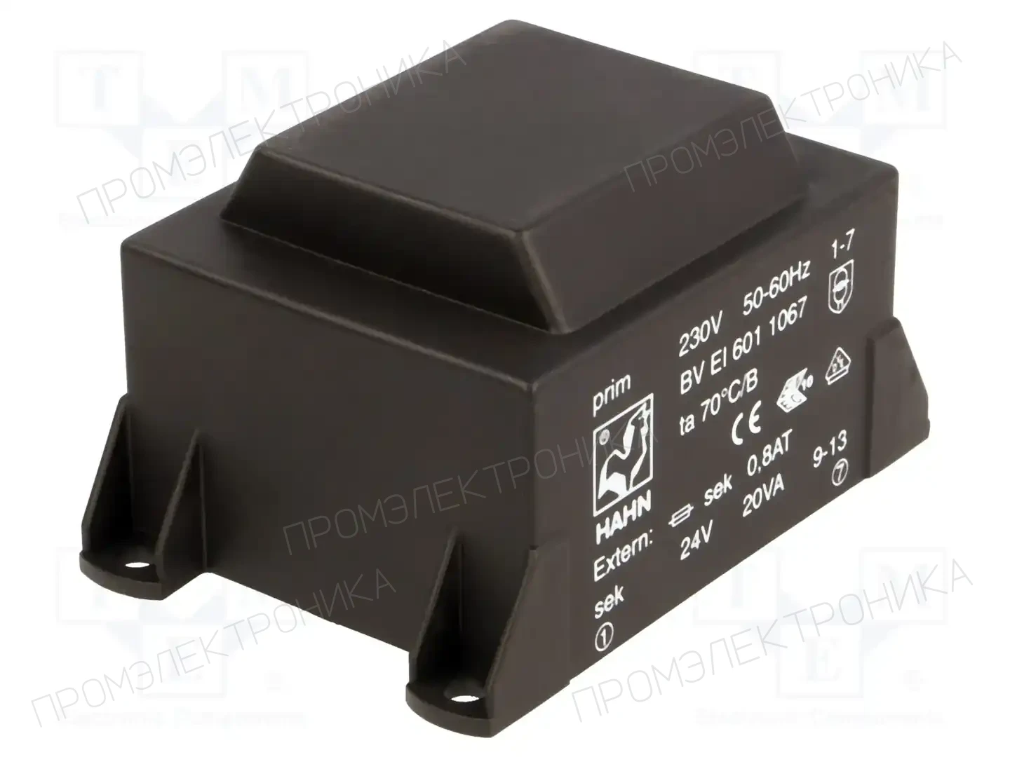 HAHN BV EI 601 1067 — Трансформаторы PCB