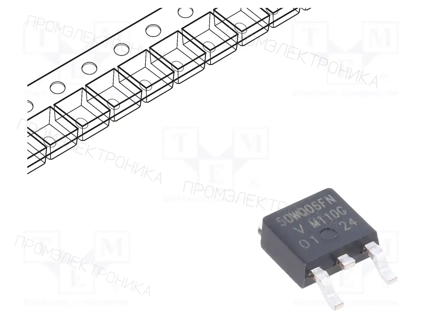 VISHAY VS-50WQ06FNTR-M3 — Диоды Шотки SMD
