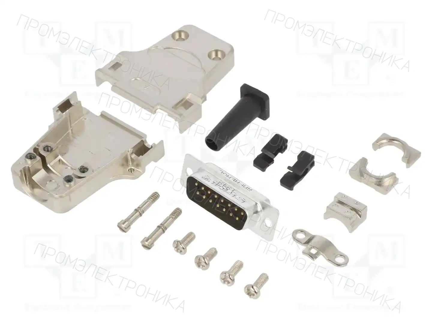 AMPHENOL COMMUNICATIONS SOLUTIONS L17DTZF15-LJS-RG+L717SDA15P — Комплектные штекеры D-Sub
