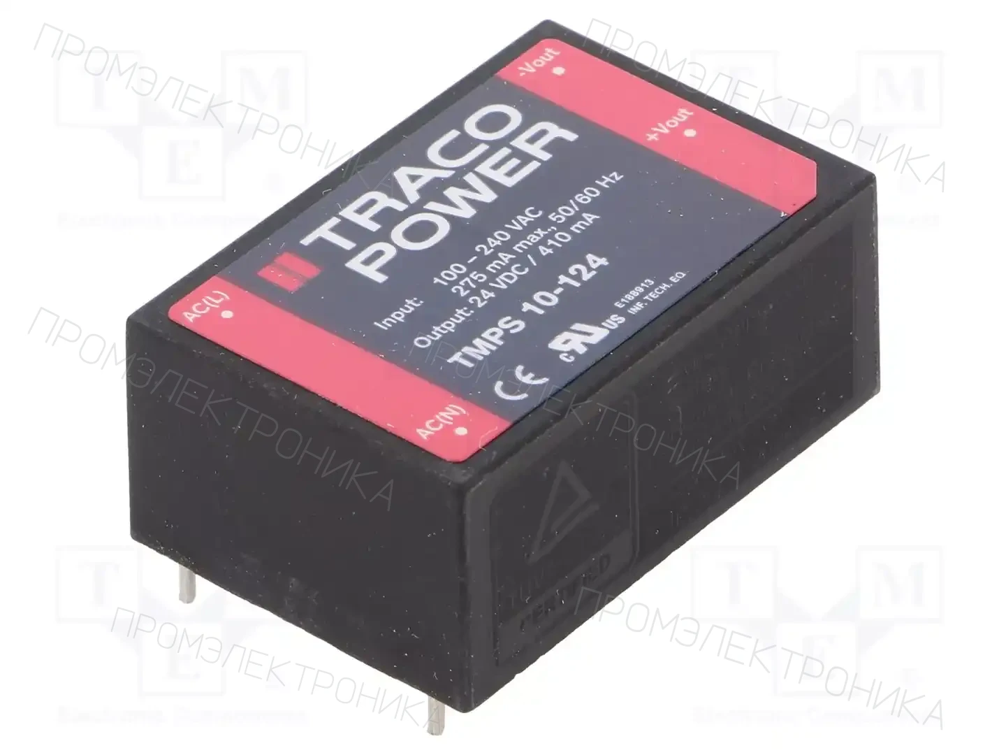 TRACO POWER TMPS 10-124 — Преобразователи AC/DC для PCB