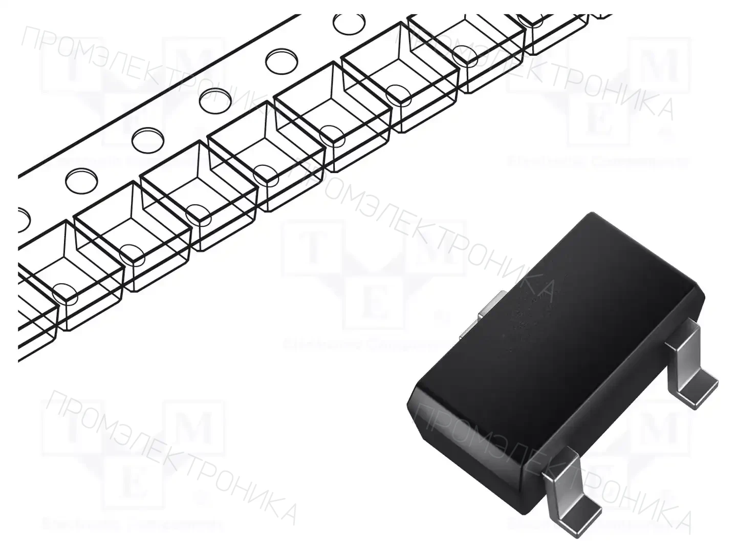 NEXPERIA PESD5V0L2UU,115 — Диоды TVS SMD однонаправленные