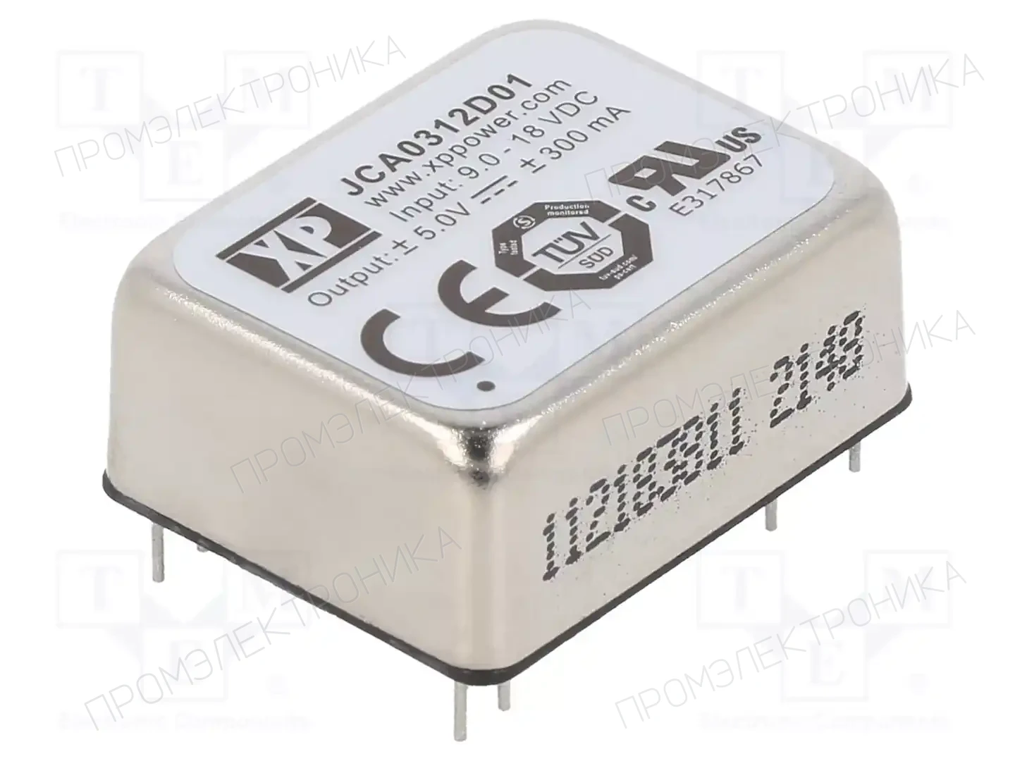 XP POWER JCA0312D01 — Преобразователи DC/DC