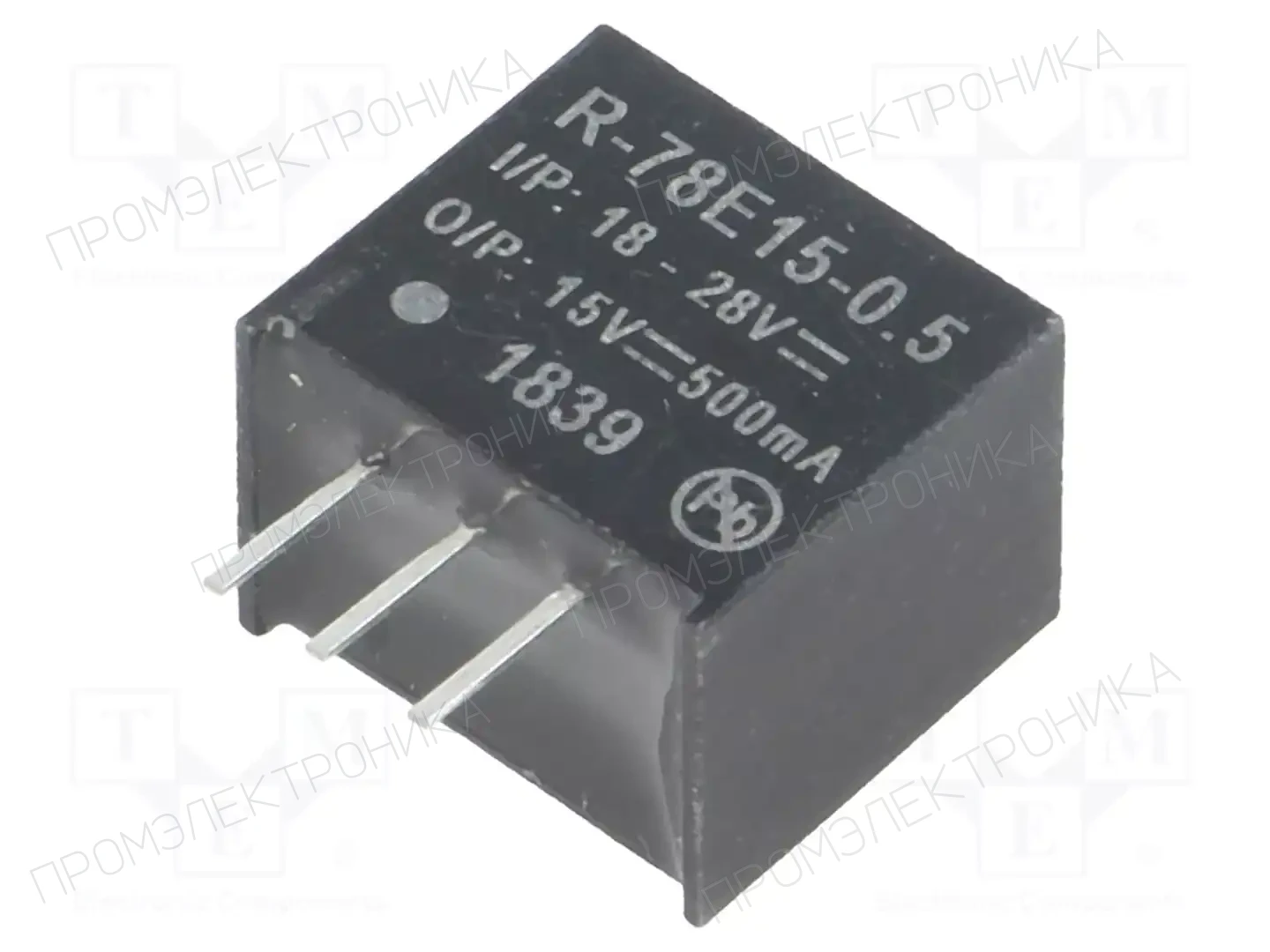 RECOM R-78E15-0.5 — Преобразователи DC/DC