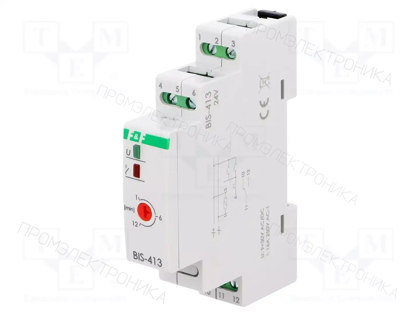 F&F BIS-413-24V — Монтажные реле