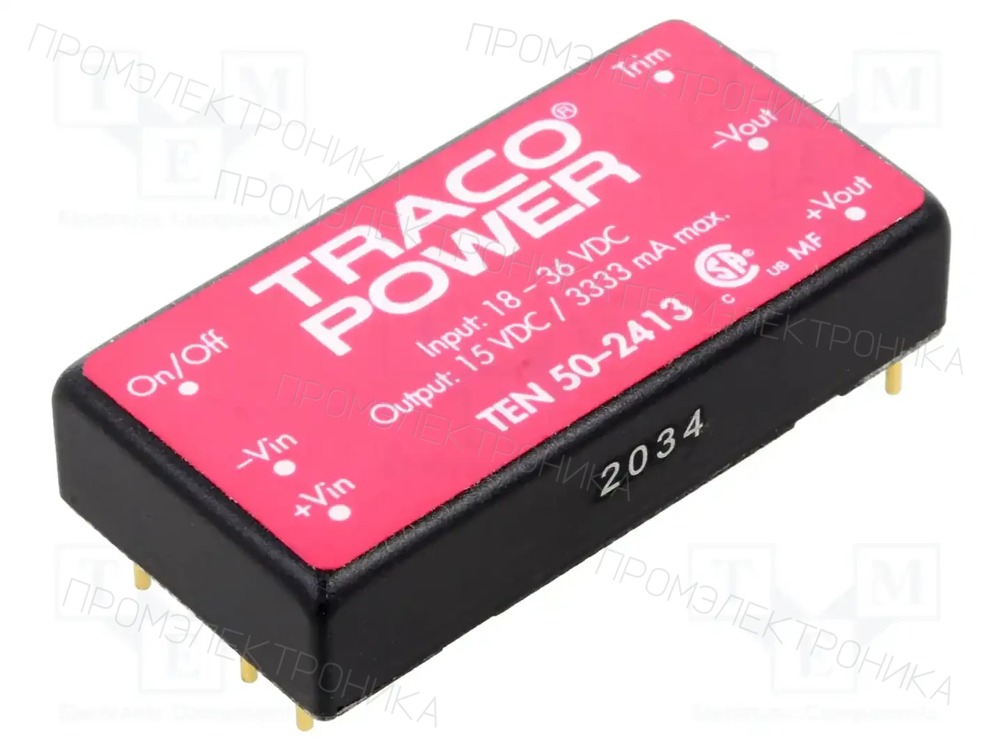 TRACO POWER TEN 50-2413 — Преобразователи DC/DC