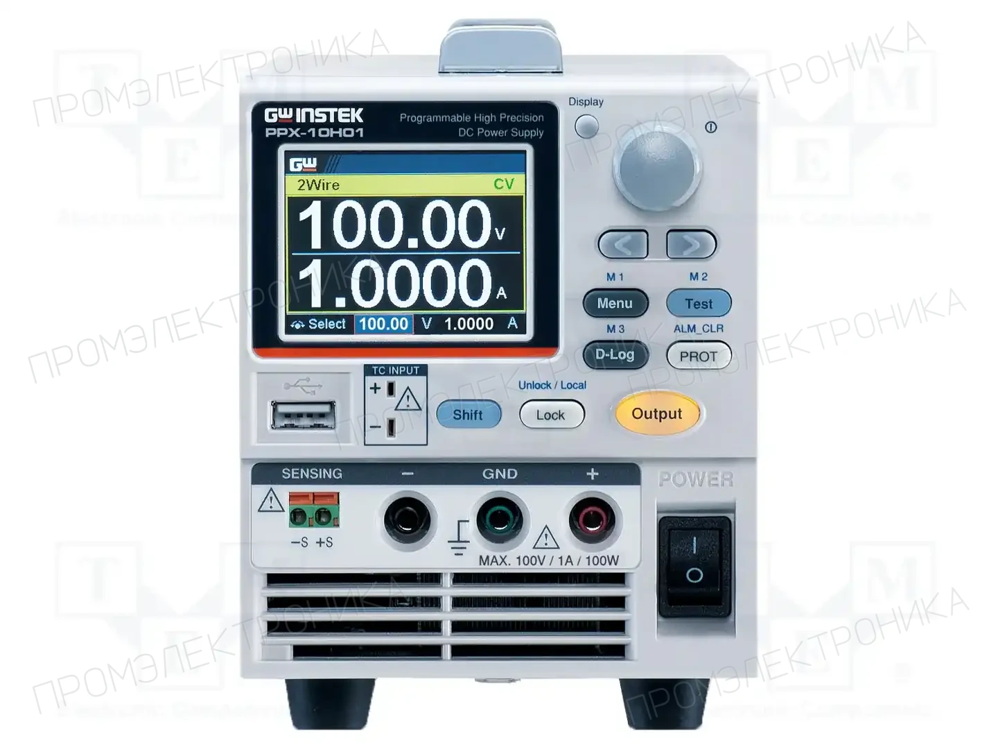 GW INSTEK PPX-10H01(EU)(GPIB) — Блоки питания одноканальные
