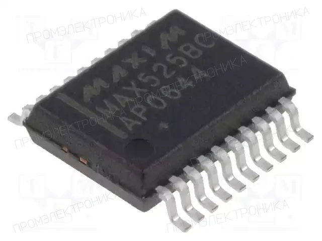 Analog Devices (MAXIM INTEGRATED) MAX525BCAP+ — Преобразователи D/A - микросхемы
