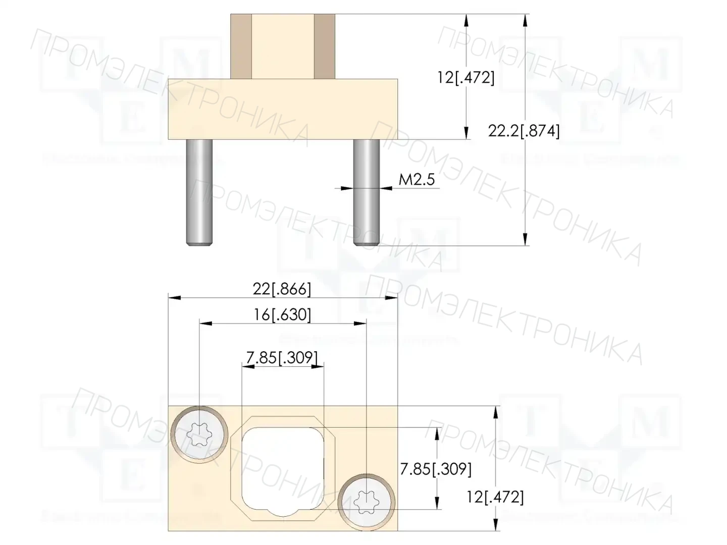 INGUN KS-802MTNT-1 — Гнёзда для измерительных щупов