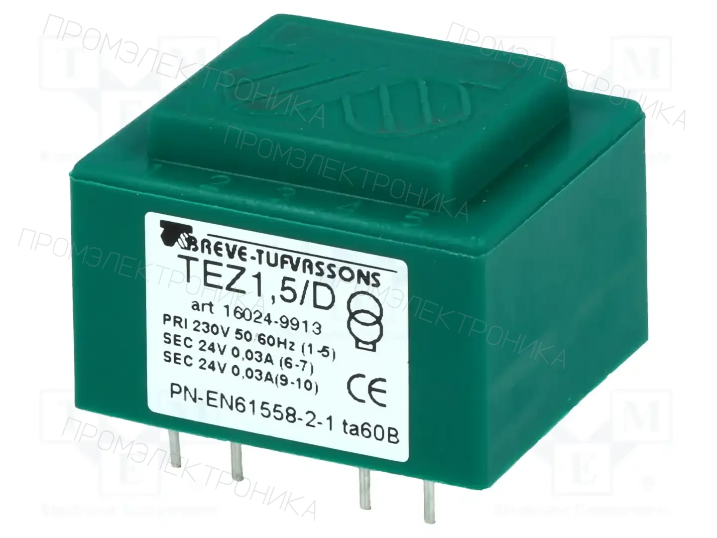 BREVE TUFVASSONS 16024-9913 — Трансформаторы PCB