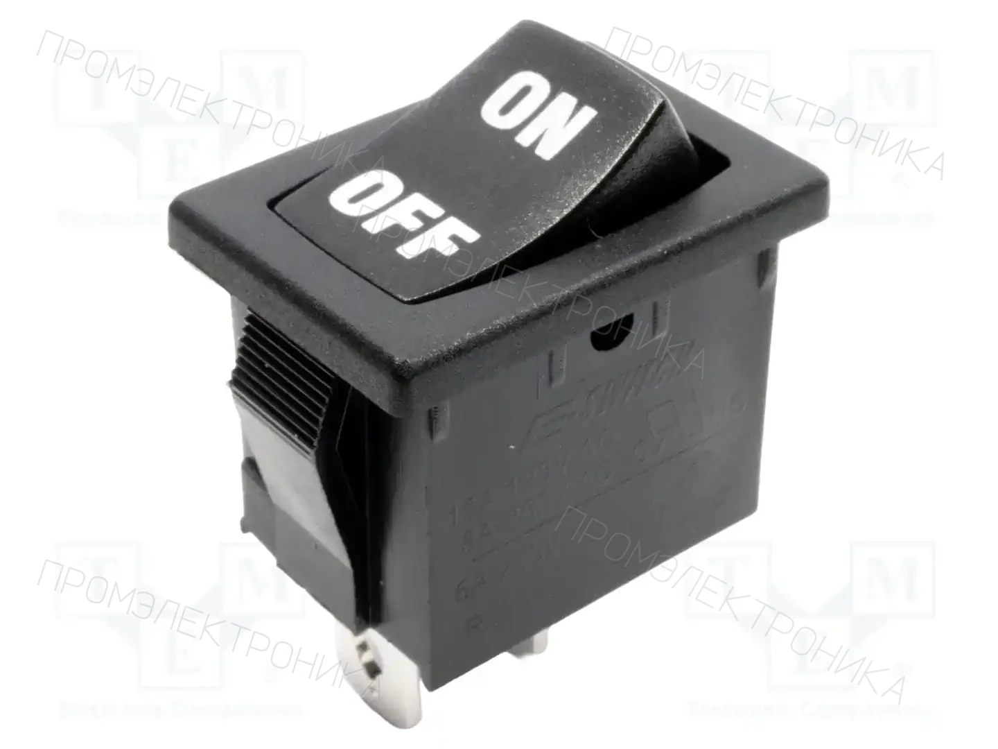 E-SWITCH R1966FBLKBLKIF — Переключатели типа Rocker